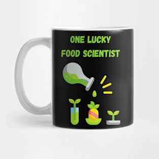 One Lucky Food Scientist St Patrick's day test tube Mug